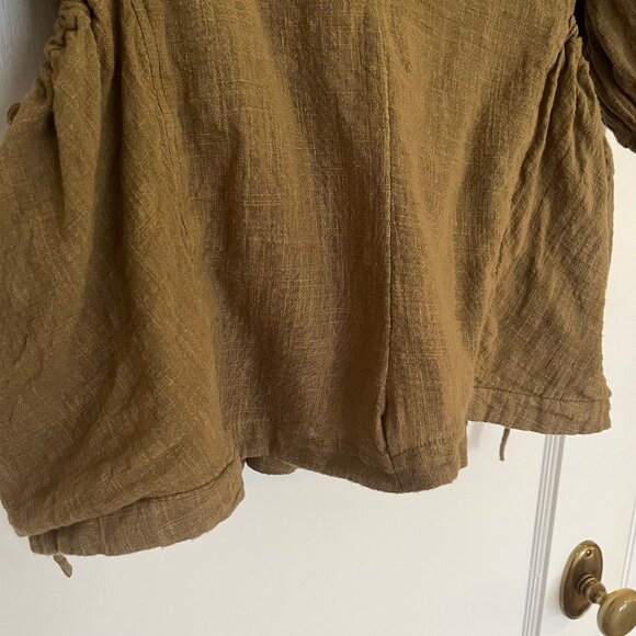 Free People Army Green Tunic | Size Large - Picture 8 of 10